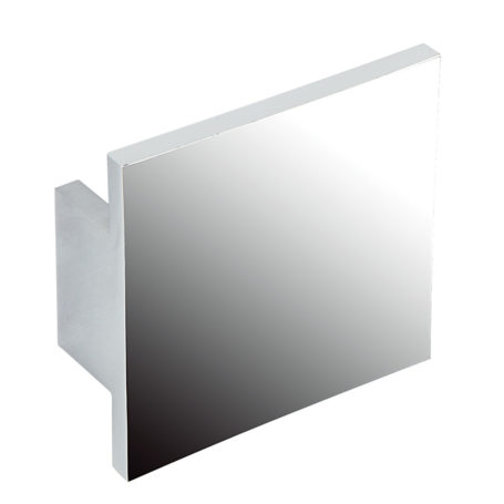 Square handle, polished chrome