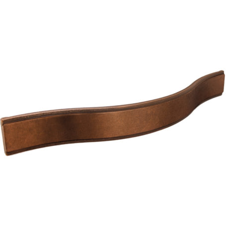 Wave handle, antique copper